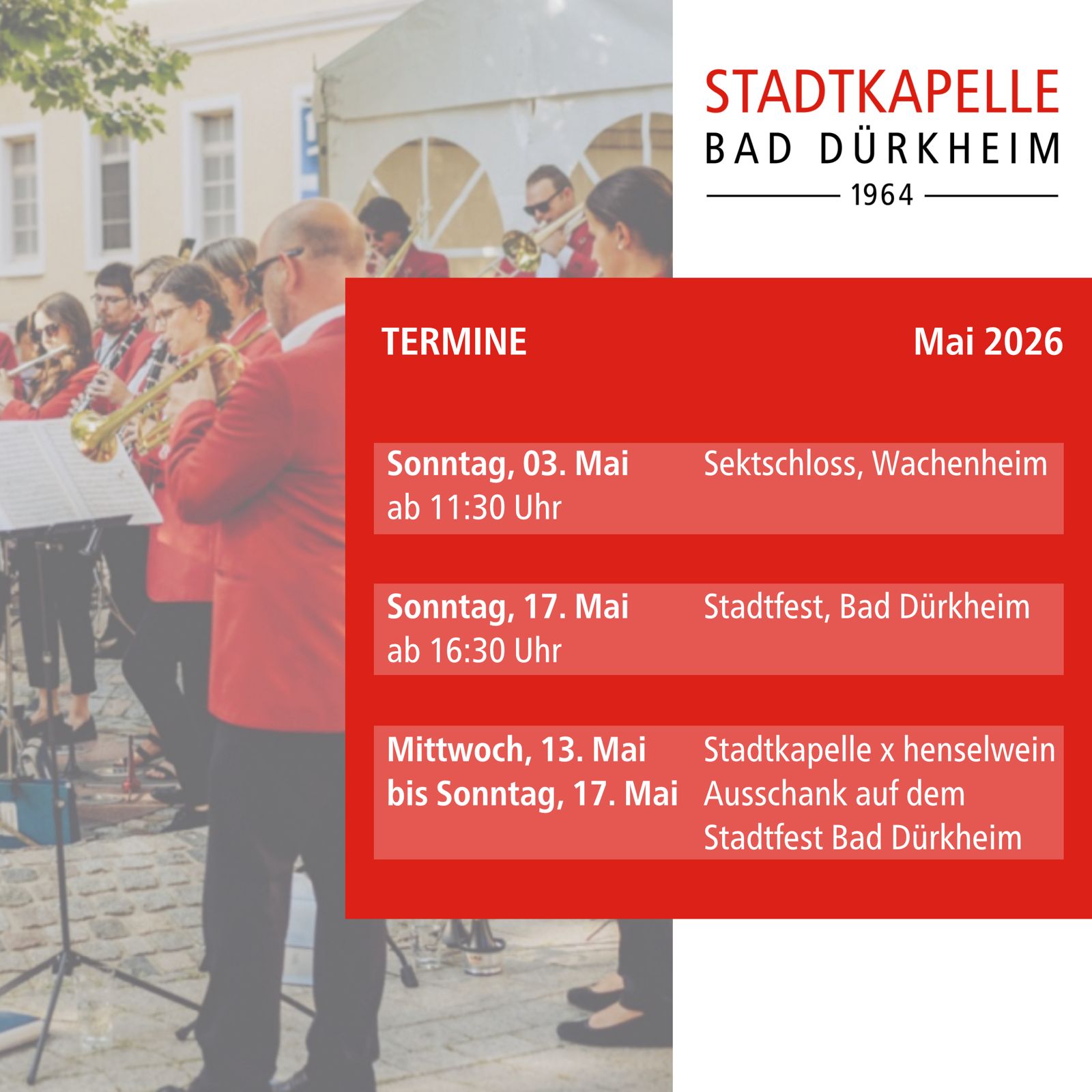 Mit Schwung vom Sektschloss zum Stadtfest Bad Dürkheim